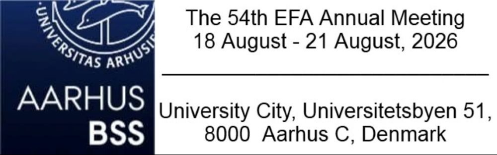 2027 The 54th EFA Annual Meeting