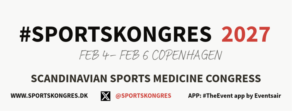 2027 Scandinavian Sports Medicine Congress